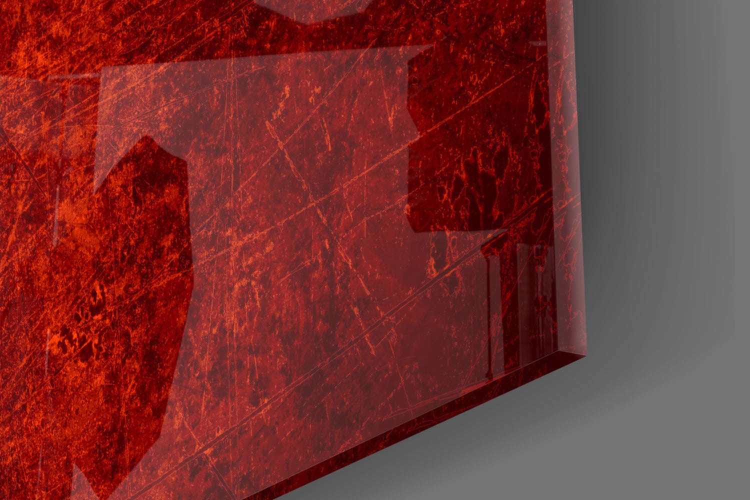 Flag of Poland Glass Wall Art