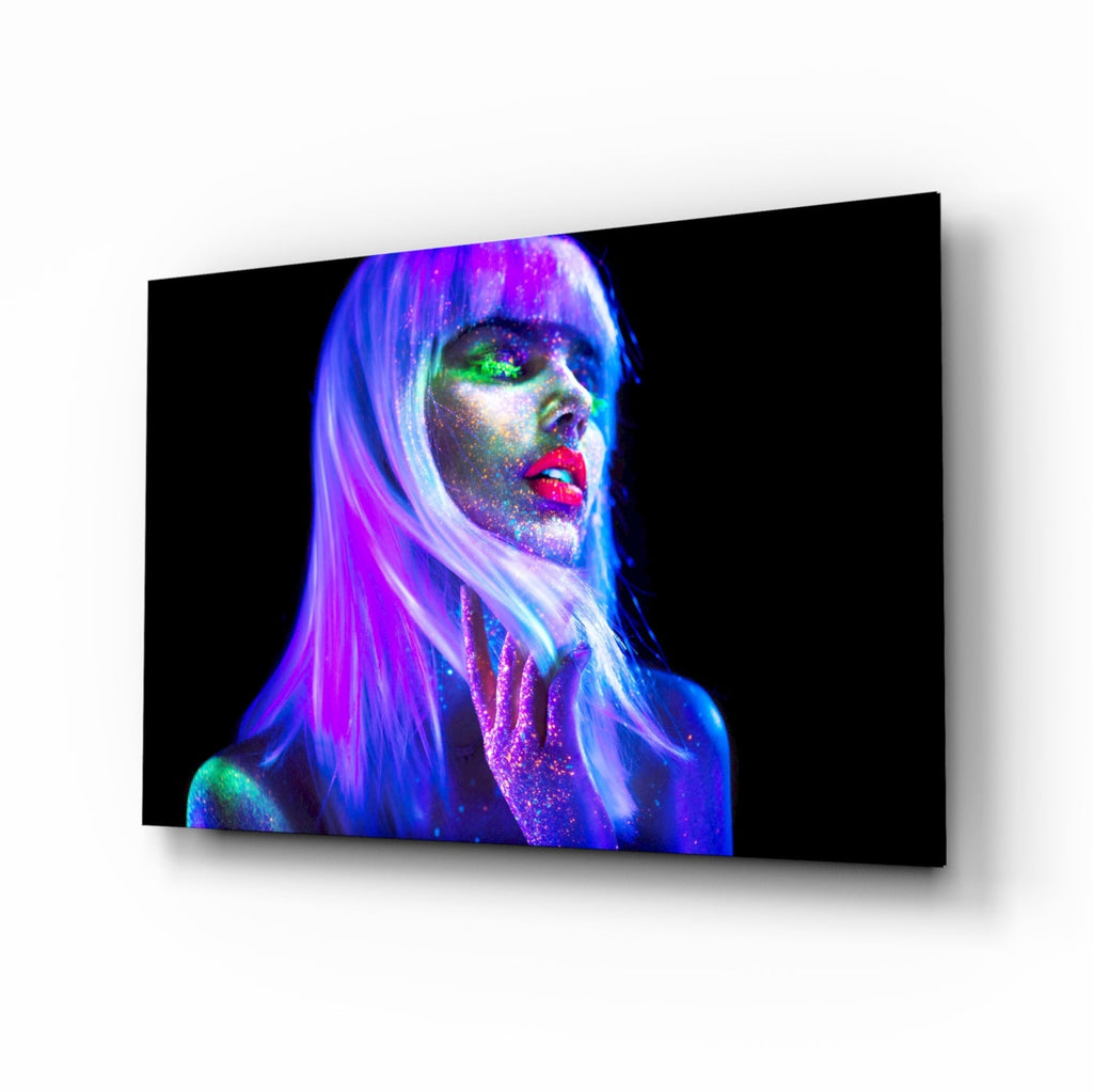 Woman Glass Wall Art