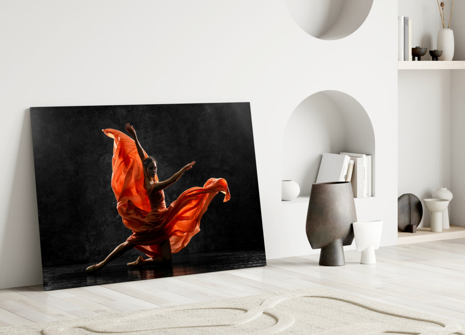 Ballet Glass Wall Art