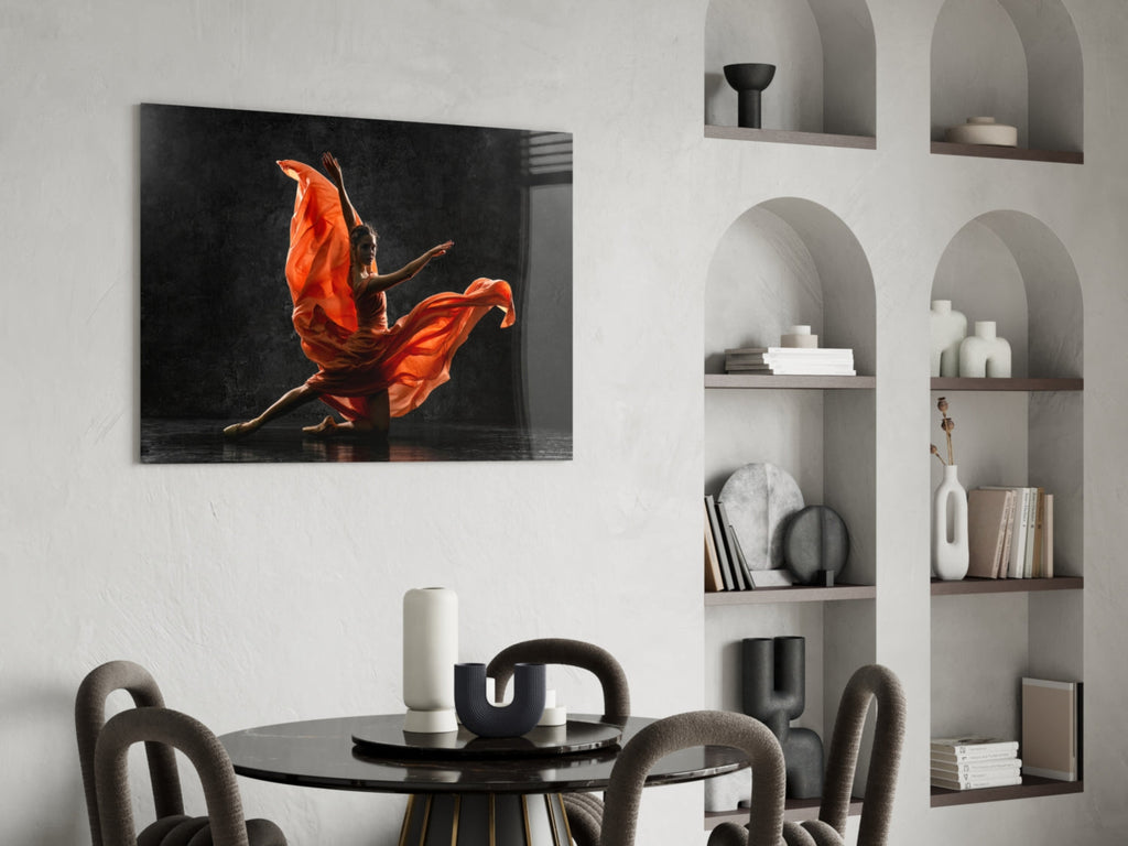 Ballet Glass Wall Art