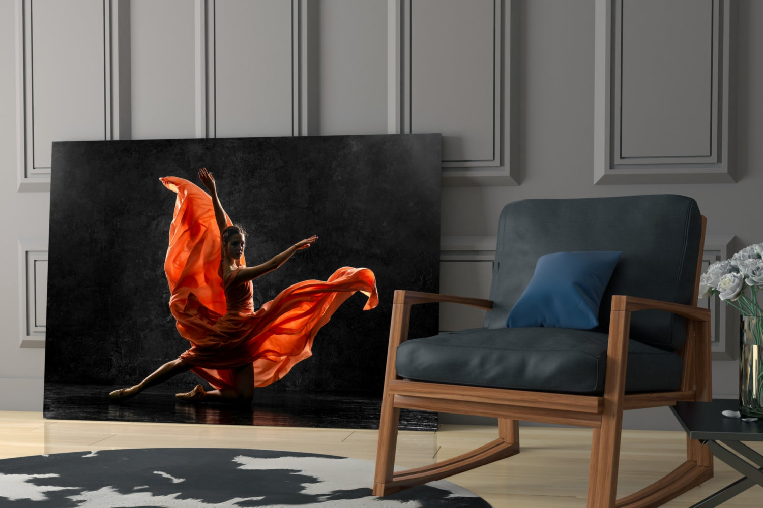 Ballet Glass Wall Art