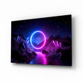 Abstract Art Glass Wall Art