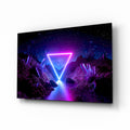 Abstract Art Glass Wall Art