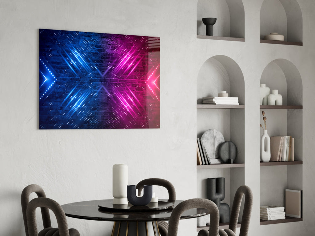 Abstract Art Glass Wall Art