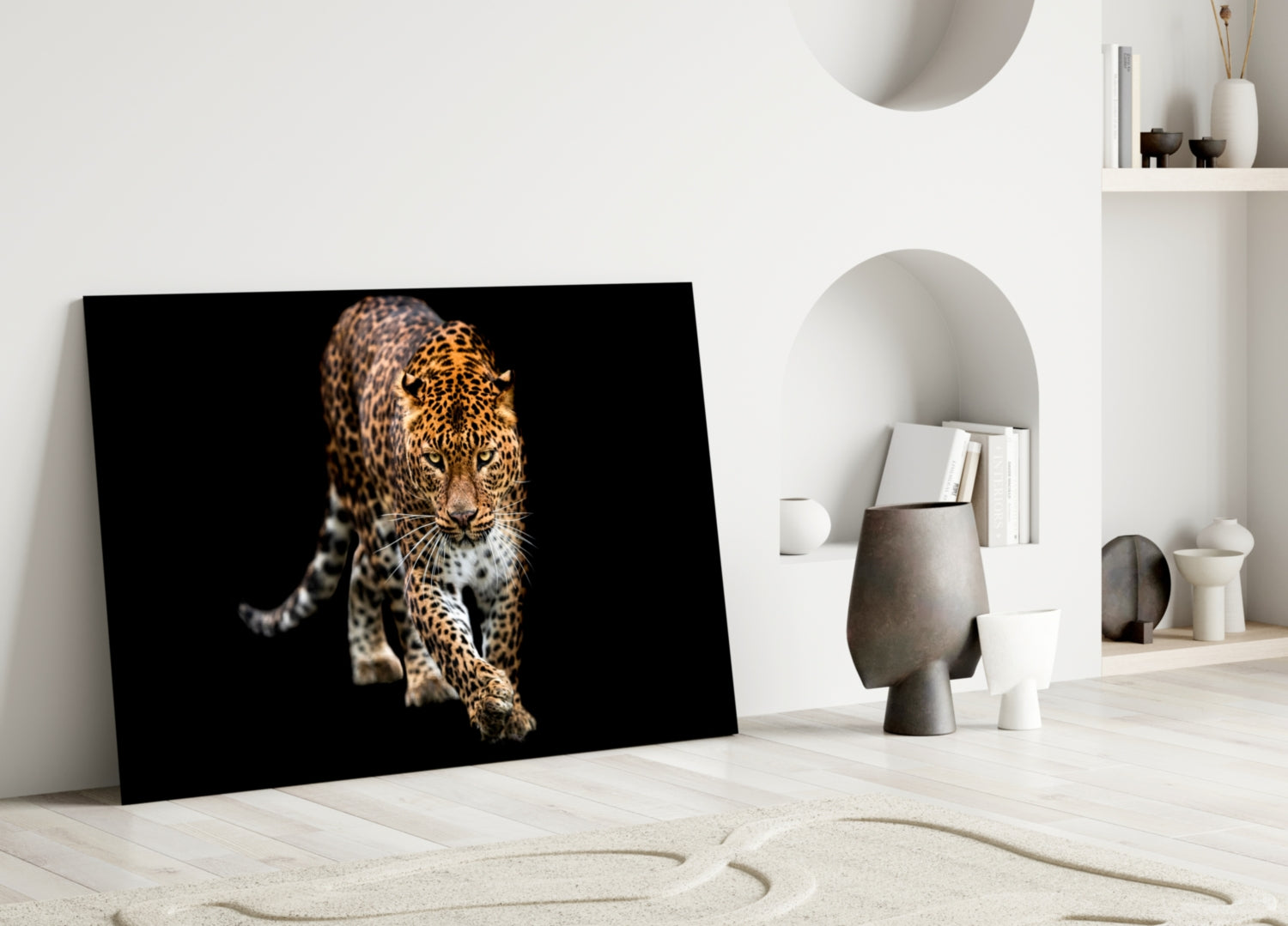 Tiger Glass Wall Art