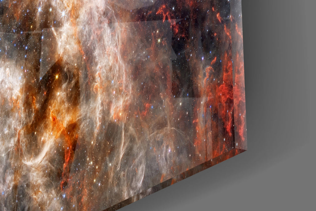 World Of The Galaxy Glass Wall Art
