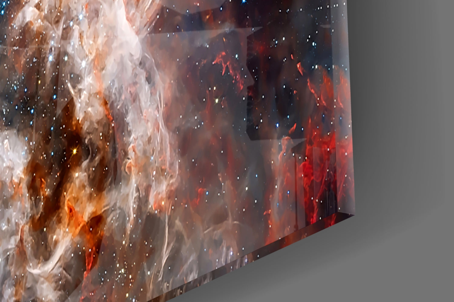 Space Glass Wall Art